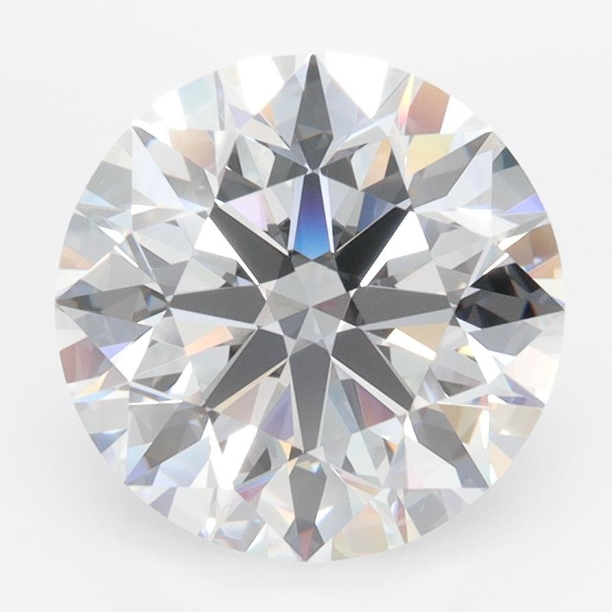 4.03ct D VVS1 Rare Carat Ideal Cut Round Lab Grown Diamond