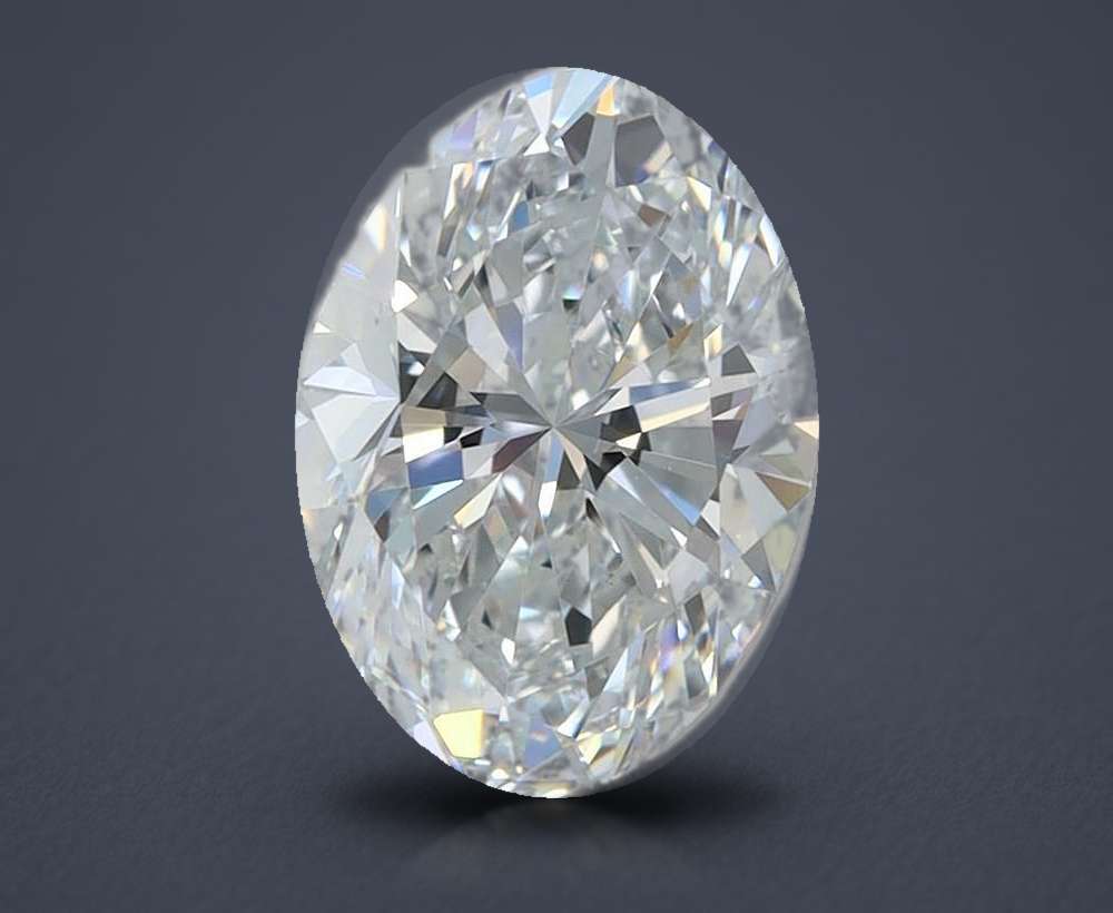 1.42 Carat Oval Lab Diamond