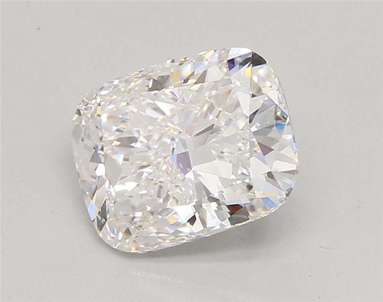 3.25ct E VS1 Rare Carat Ideal Cut Cushion Lab Grown Diamond