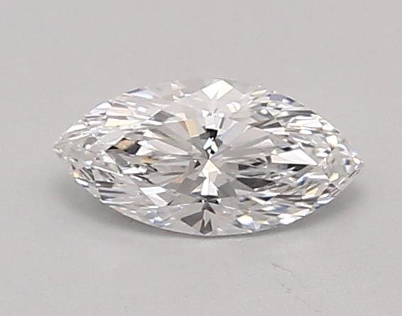 0.64ct D VVS1 Very Good Cut Marquise Lab Grown Diamond