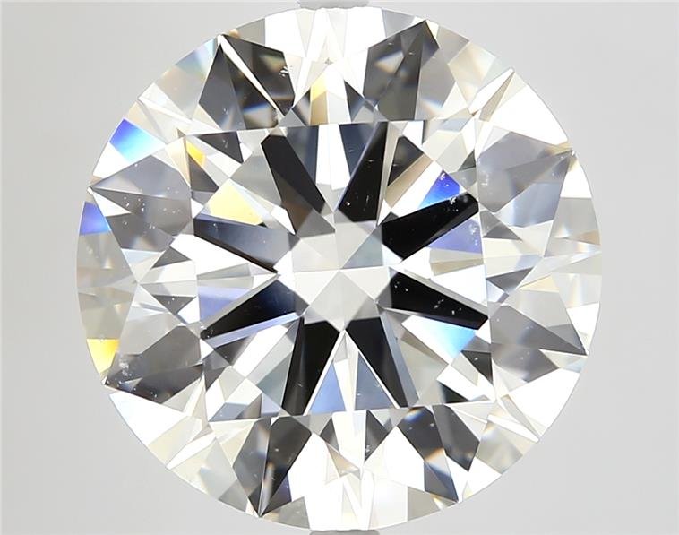 10.08ct H SI1 Rare Carat Ideal Cut Round Diamond