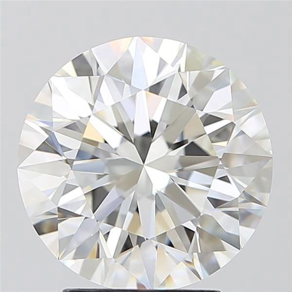 3.50ct H VVS2 Rare Carat Ideal Cut Round Diamond