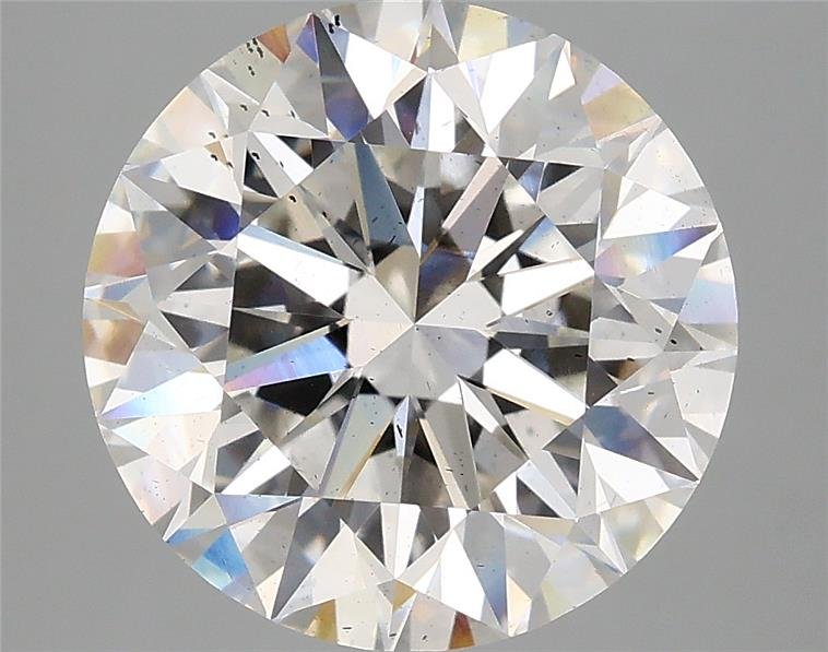 5.01ct F SI1 Excellent Cut Round Lab Grown Diamond