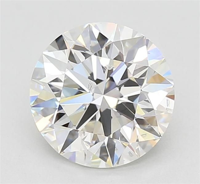 2.17ct D VS2 Rare Carat Ideal Cut Round Lab Grown Diamond