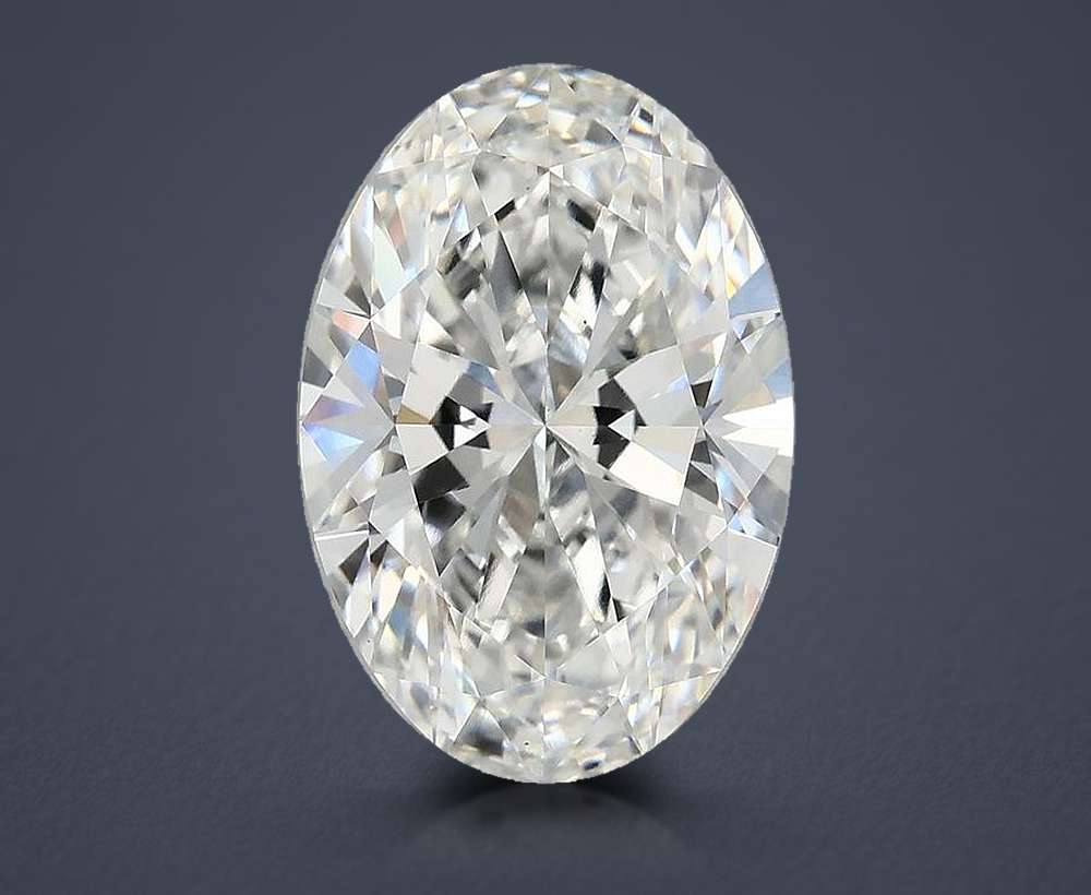 4.46 Carat Oval Lab Diamond
