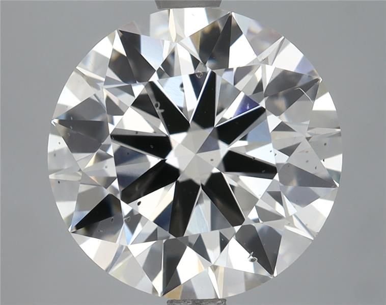 3.74ct H SI1 Rare Carat Ideal Cut Round Lab Grown Diamond