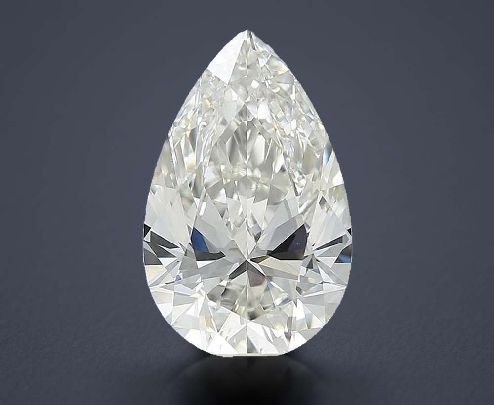 5.88 Carat Pear Lab Diamond