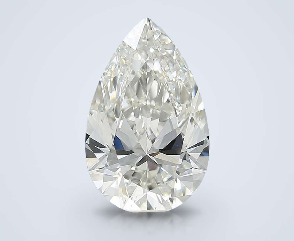 5.88 Carat Pear Lab Diamond