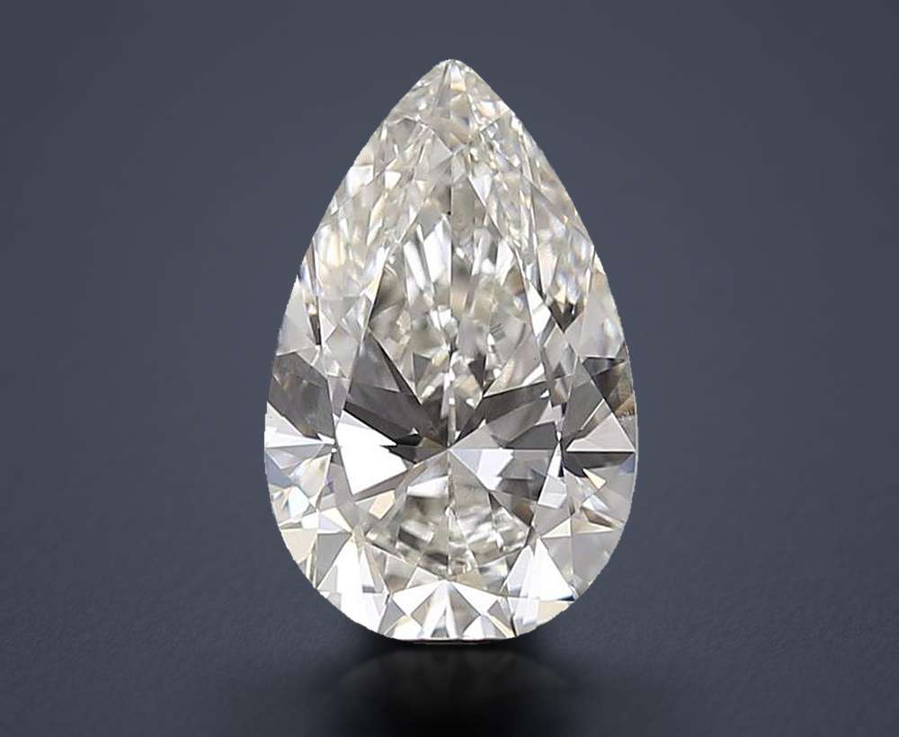 2.61 Carat Pear Lab Diamond