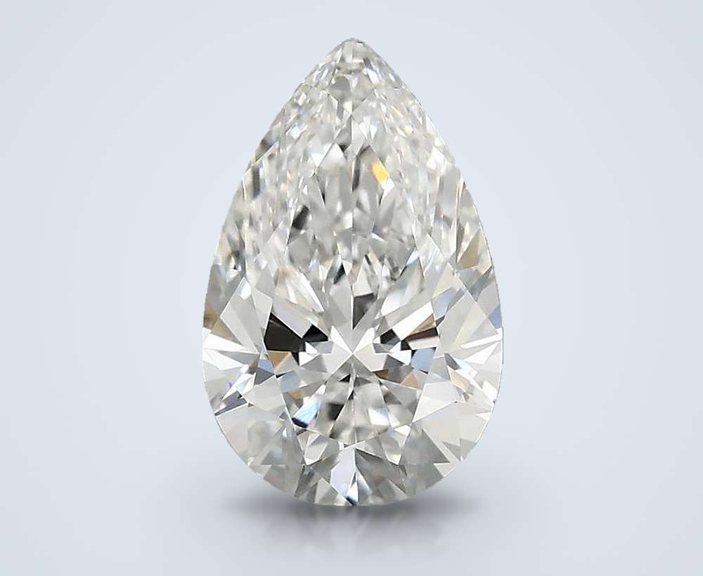 1.68 Carat Pear Lab Diamond