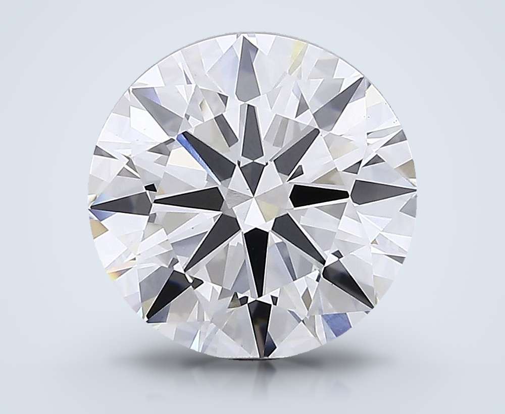 6.68 Carat Round Lab Diamond