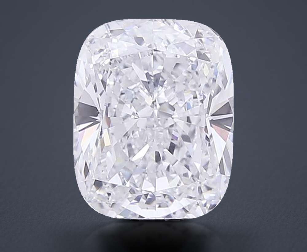 7.40 Carat Cushion Lab Diamond