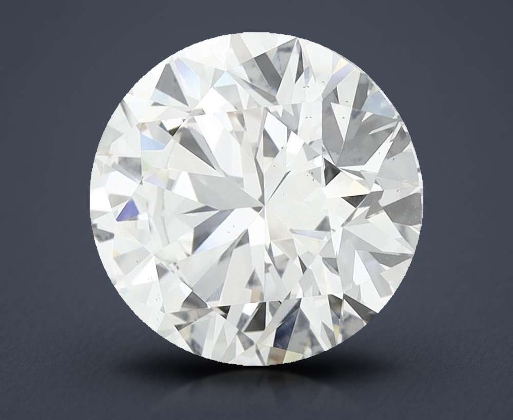 5.01 Carat Round Lab Diamond