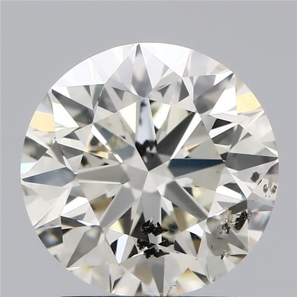2.01ct K SI2 Excellent Cut Round Diamond