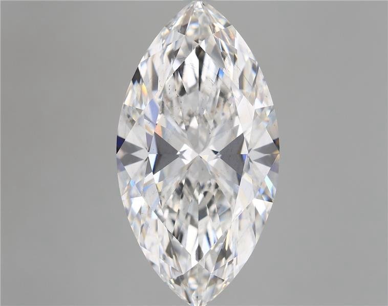 7.73ct F SI1 Rare Carat Ideal Cut Marquise Lab Grown Diamond