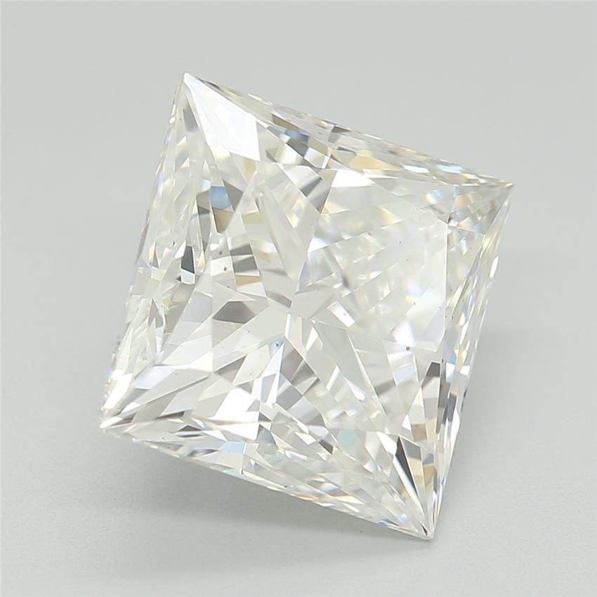 3.04ct E VS2 Excellent Cut Princess Lab Grown Diamond