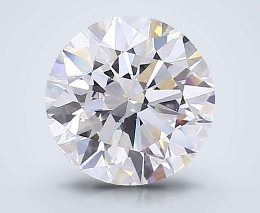 5.07 Carat Round Lab Diamond