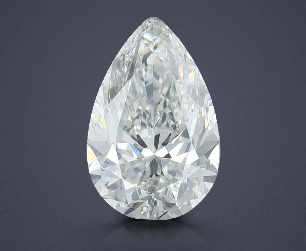 0.81 Carat Pear Natural Diamond