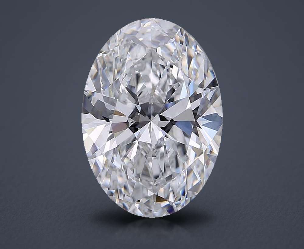 2.78 Carat Oval Lab Diamond