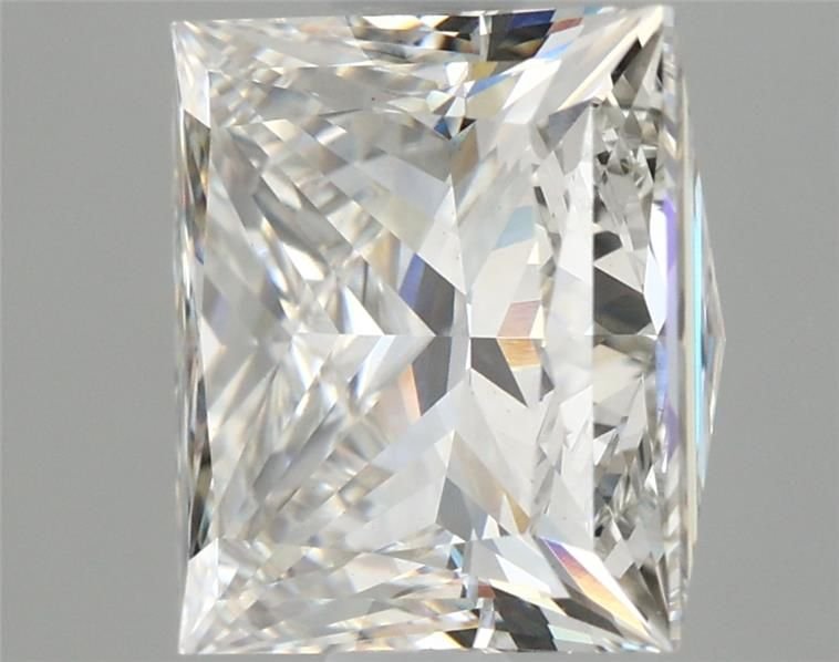 3.37ct H VS1 Rare Carat Ideal Cut Princess Lab Grown Diamond