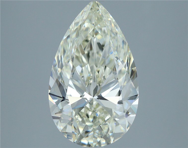 3.10ct J VVS2 Rare Carat Ideal Cut Pear Diamond