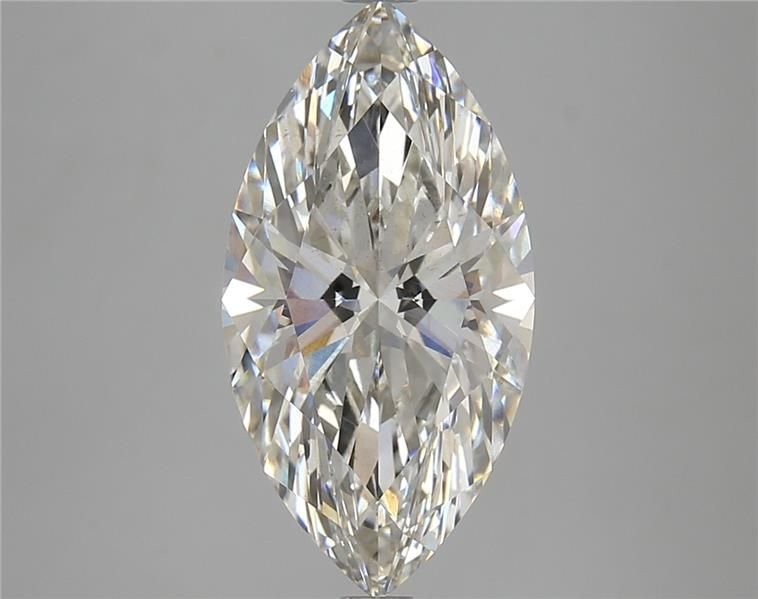 4.18ct H VS2 Rare Carat Ideal Cut Marquise Lab Grown Diamond