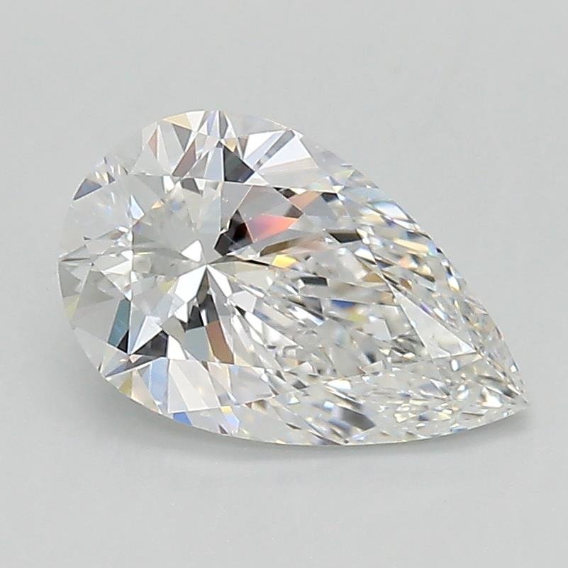 1.37ct D VS2 Rare Carat Ideal Cut Pear Lab Grown Diamond