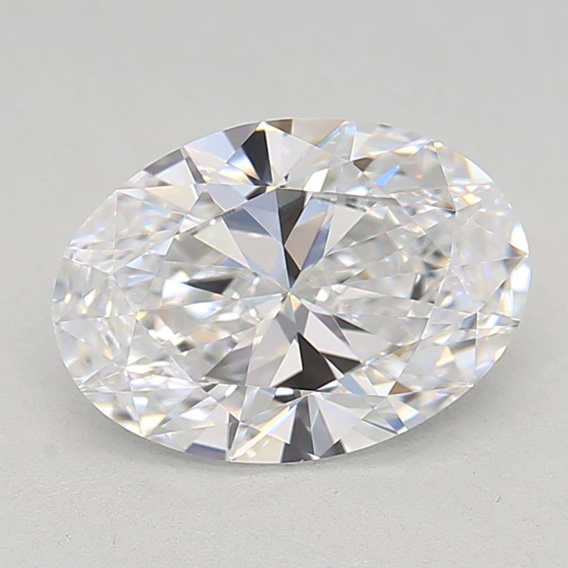 0.96ct D VVS1 Rare Carat Ideal Cut Oval Lab Grown Diamond