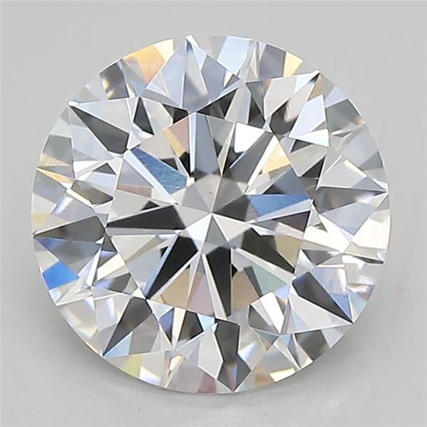 2.17ct E VVS2 Rare Carat Ideal Cut Round Lab Grown Diamond