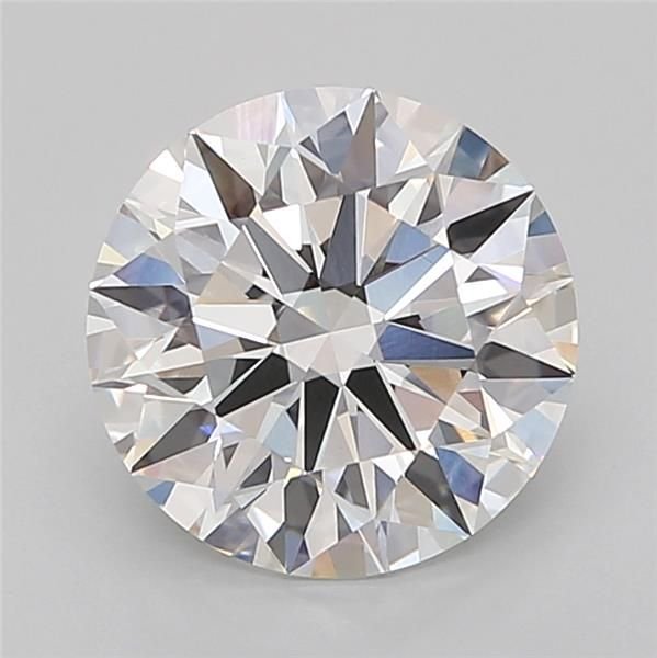3.03ct F VVS2 Rare Carat Ideal Cut Round Lab Grown Diamond