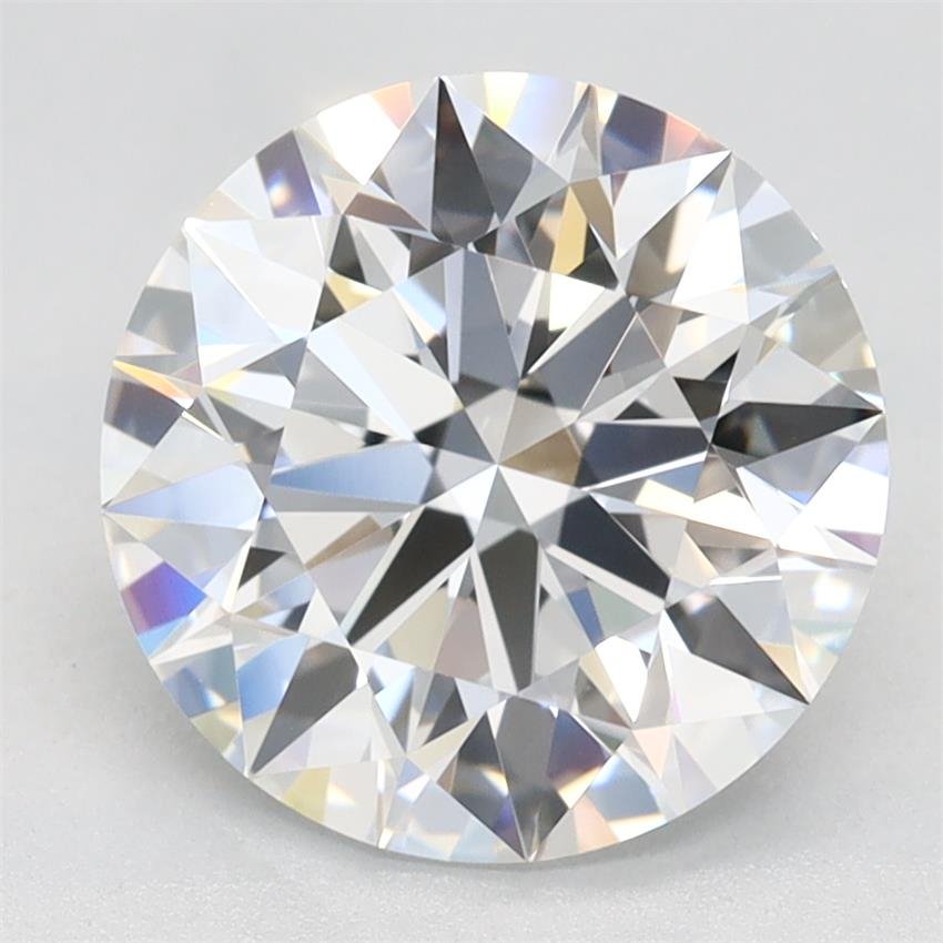 2.63ct D VVS1 Rare Carat Ideal Cut Round Lab Grown Diamond