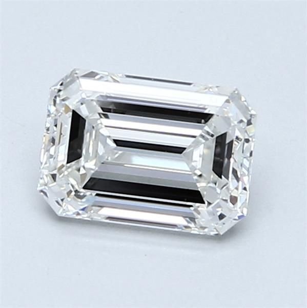 1.22ct H VS1 Rare Carat Ideal Cut Emerald Diamond