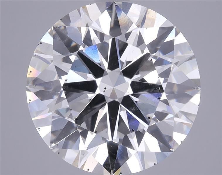 6.02ct H SI1 Rare Carat Ideal Cut Round Lab Grown Diamond