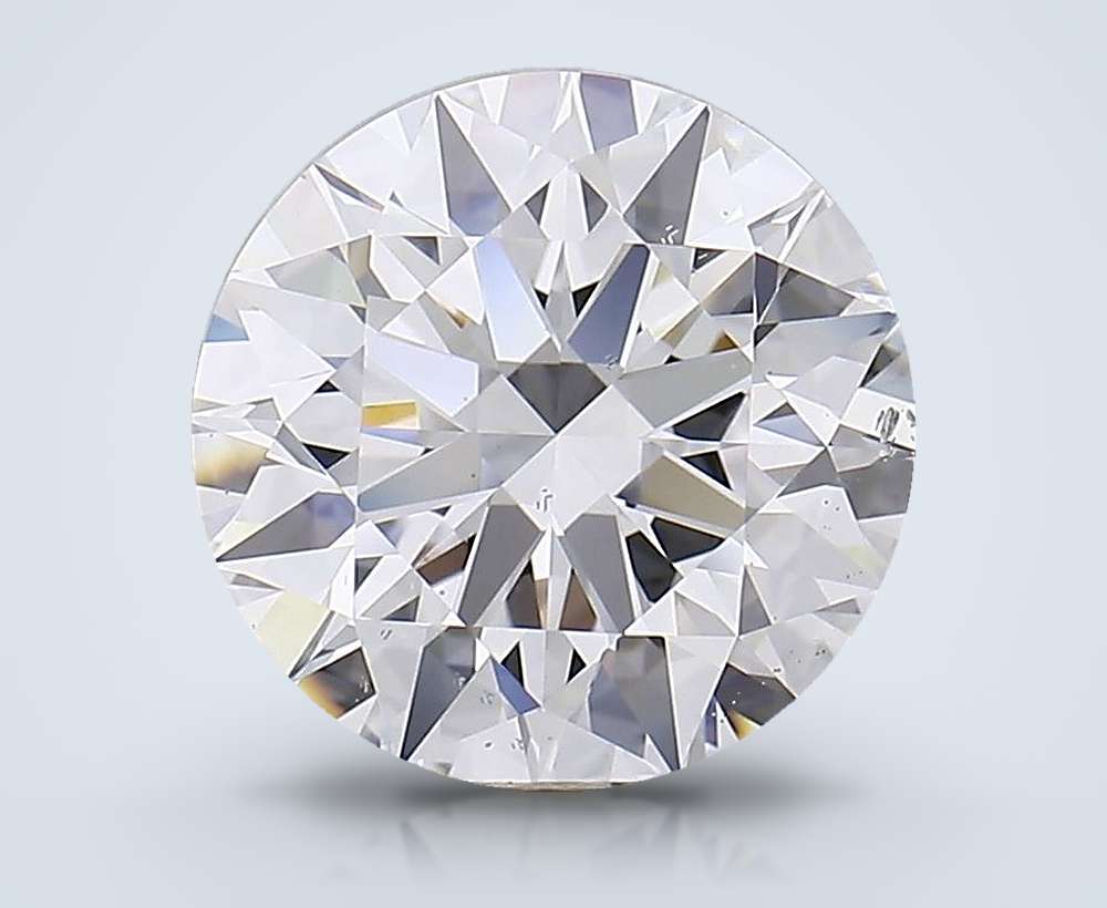 5.37 Carat Round Lab Diamond