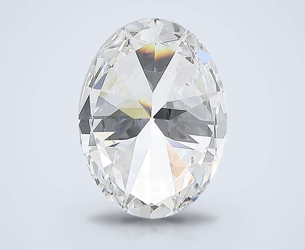 15.00 Carat Oval Lab Diamond