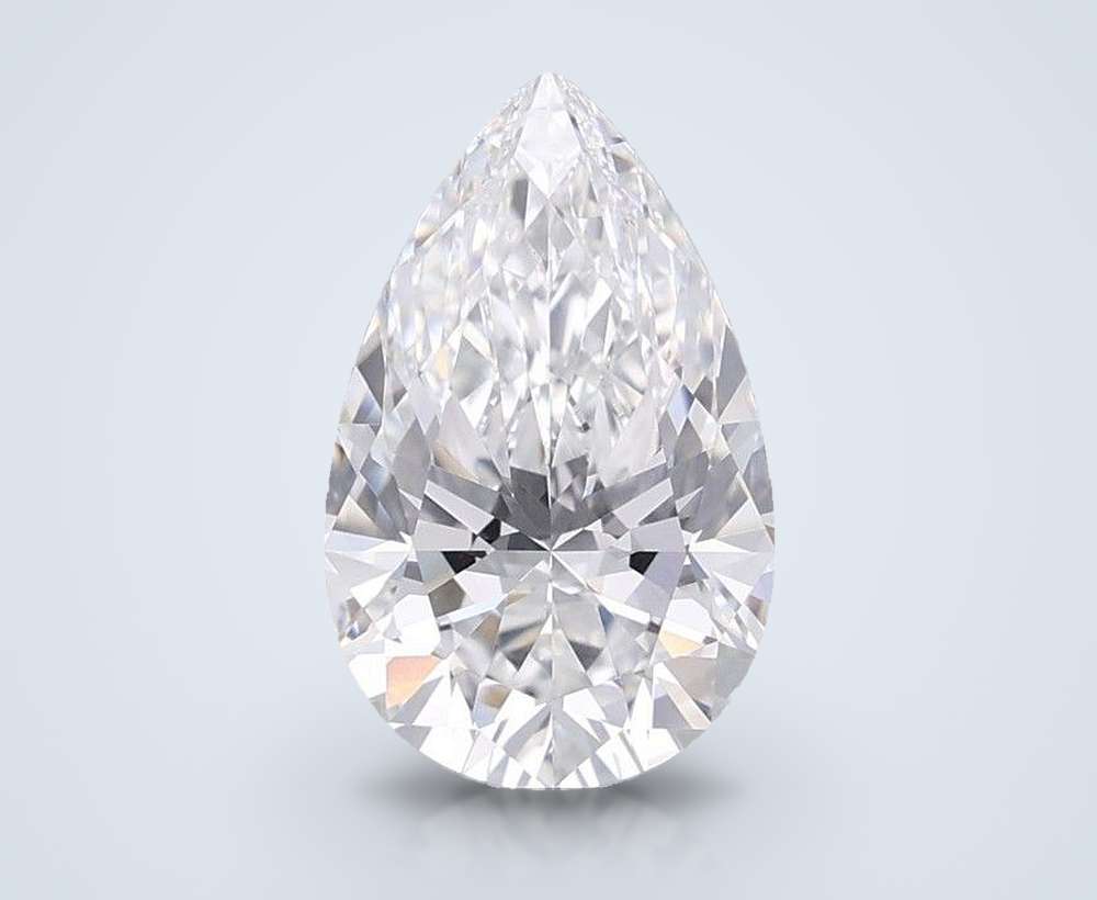 2.51 Carat Pear Lab Diamond