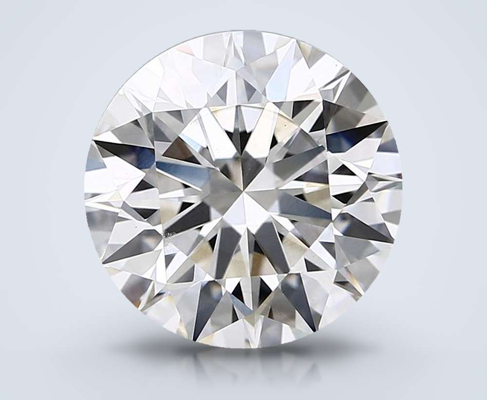 5.81 Carat Round Lab Diamond