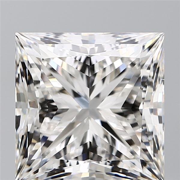 9.06ct F VS1 Rare Carat Ideal Cut Princess Lab Grown Diamond