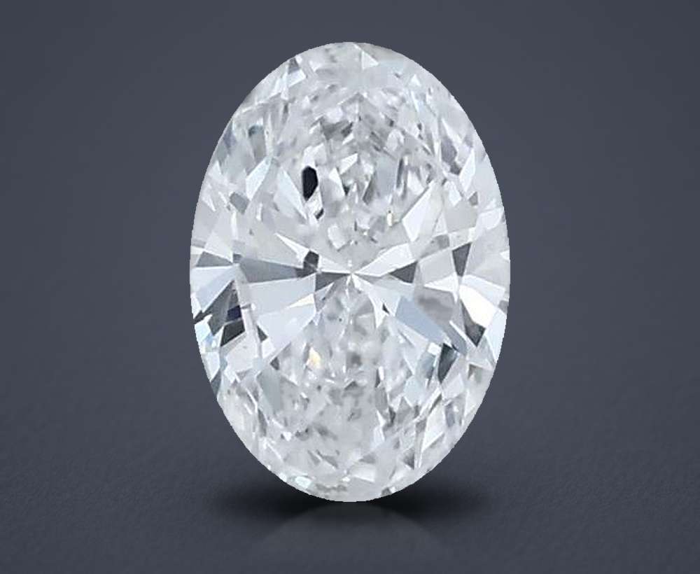 0.39 Carat Oval Lab Diamond