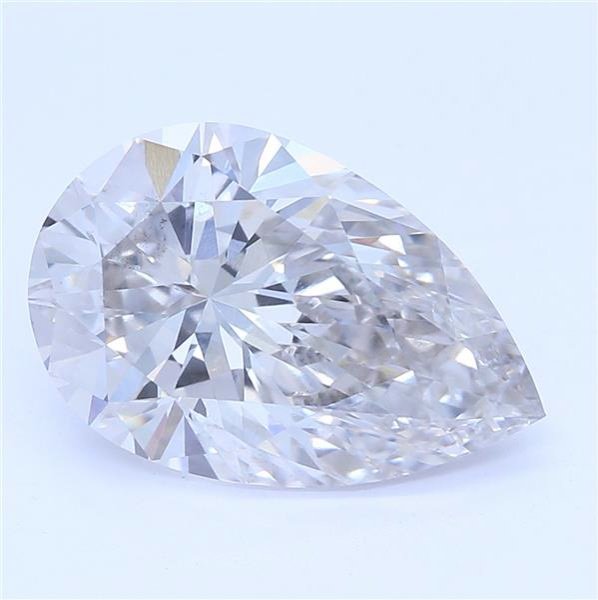 1.62ct H VS2 Rare Carat Ideal Cut Pear Lab Grown Diamond