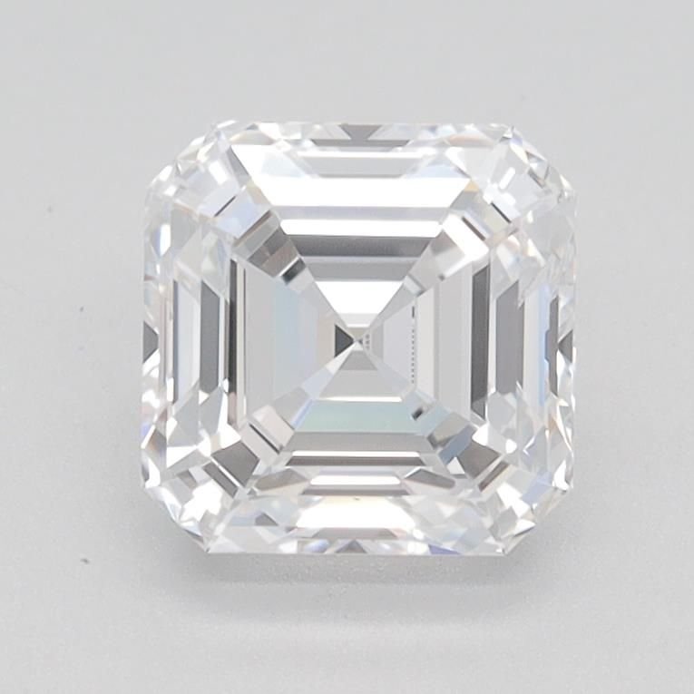 1.53ct D VS1 Rare Carat Ideal Cut Asscher Lab Grown Diamond