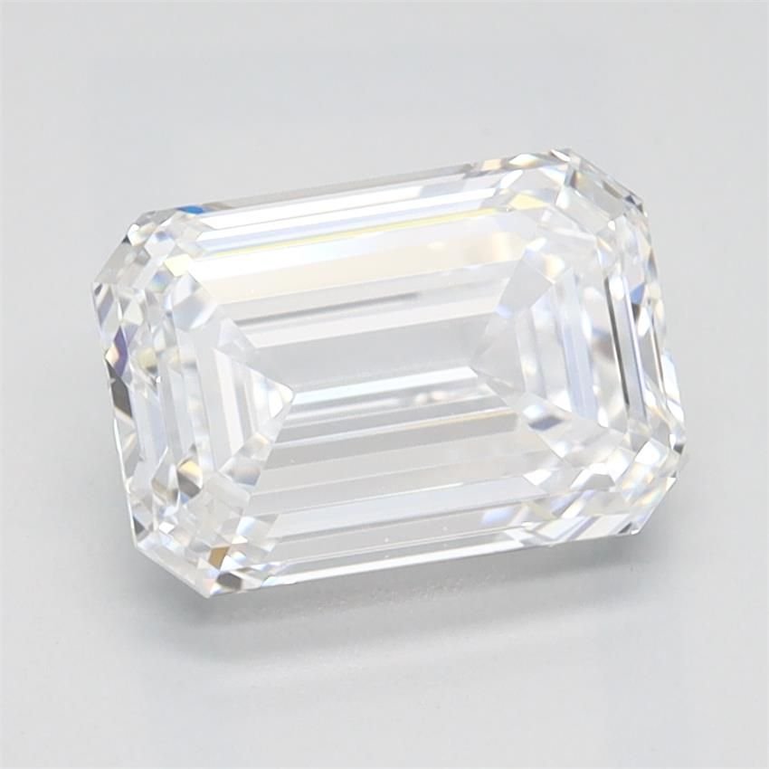 1.52ct D VVS1 Rare Carat Ideal Cut Emerald Lab Grown Diamond