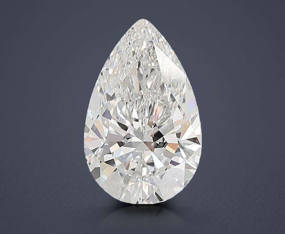 10.07 Carat Pear Lab Diamond