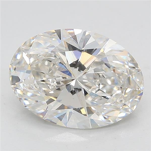 4.00ct I VS1 Rare Carat Ideal Cut Oval Lab Grown Diamond