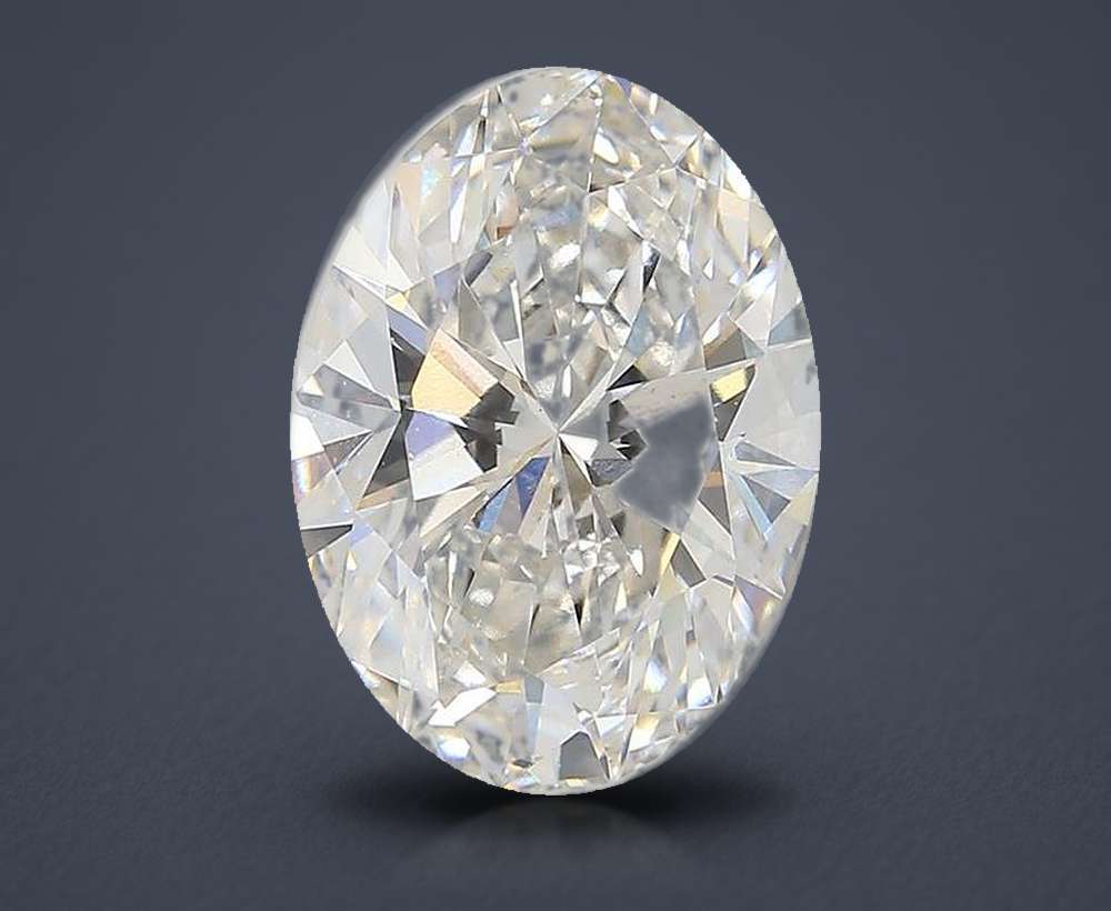 4.00 Carat Oval Lab Diamond