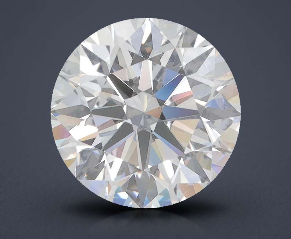 4.04 Carat Round Lab Diamond