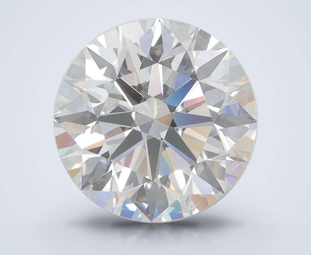 4.04 Carat Round Lab Diamond