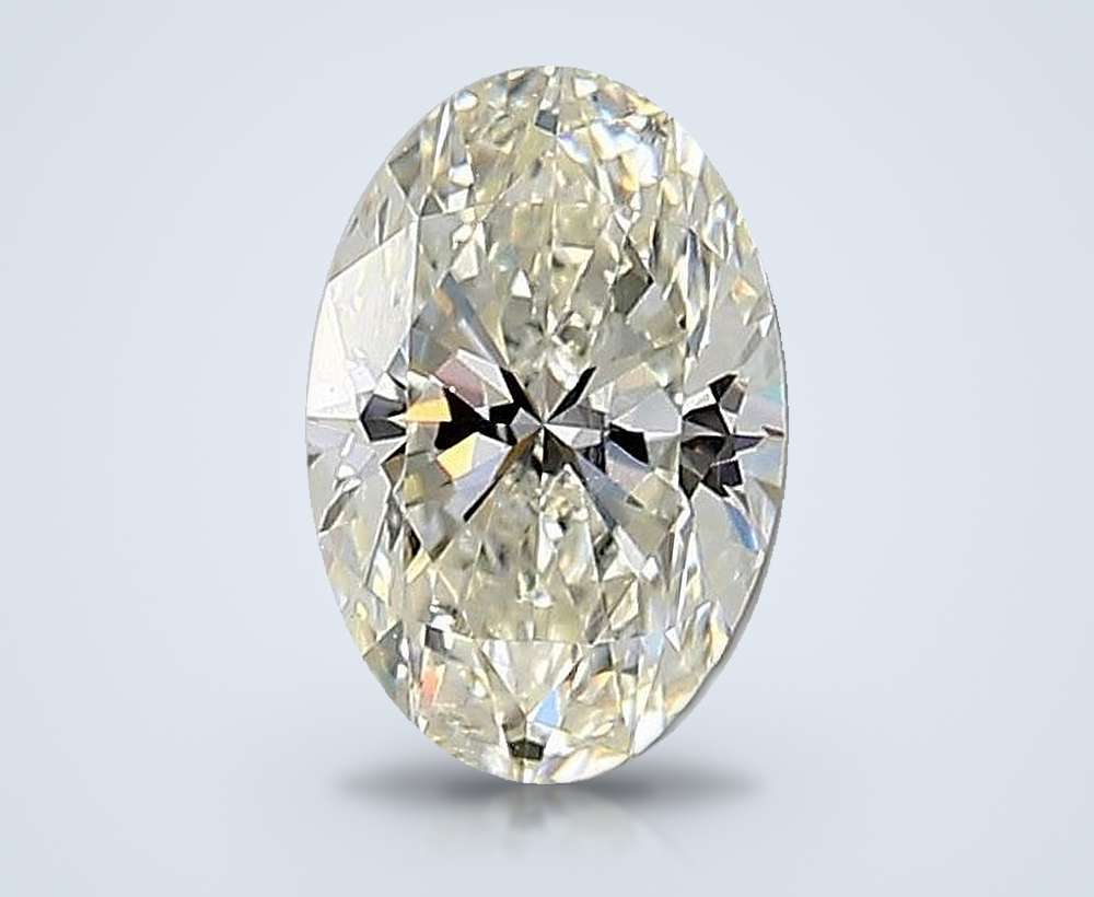 0.91 Carat Oval Natural Diamond