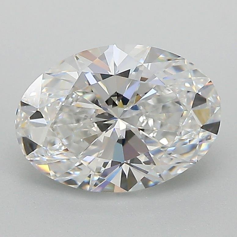 1.76ct E VS2 Rare Carat Ideal Cut Oval Lab Grown Diamond