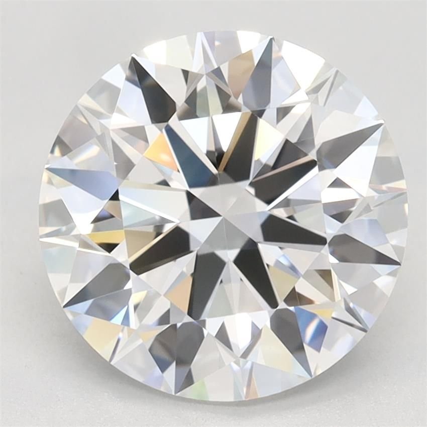 2.90ct E IF Rare Carat Ideal Cut Round Lab Grown Diamond